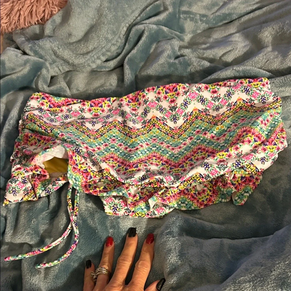 Jessica Simpson Multicolor Floral Bikini bottom medium - Picture 6 of 13